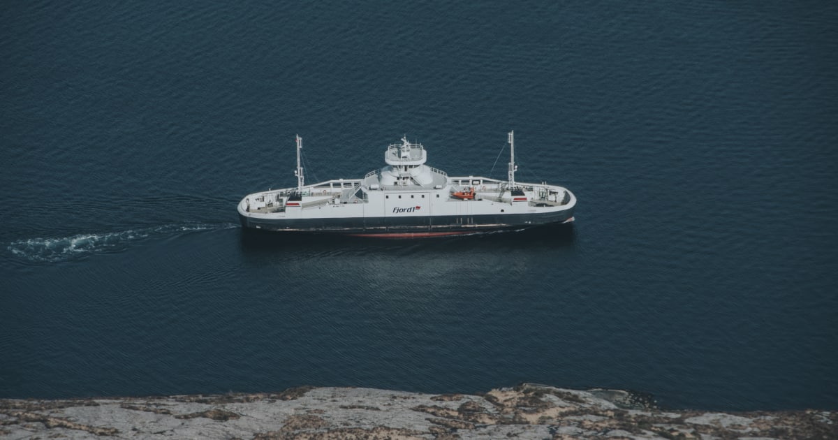Ferry from Rysjedalsvika - Rutledal - Losna to Krakhella i Solund
